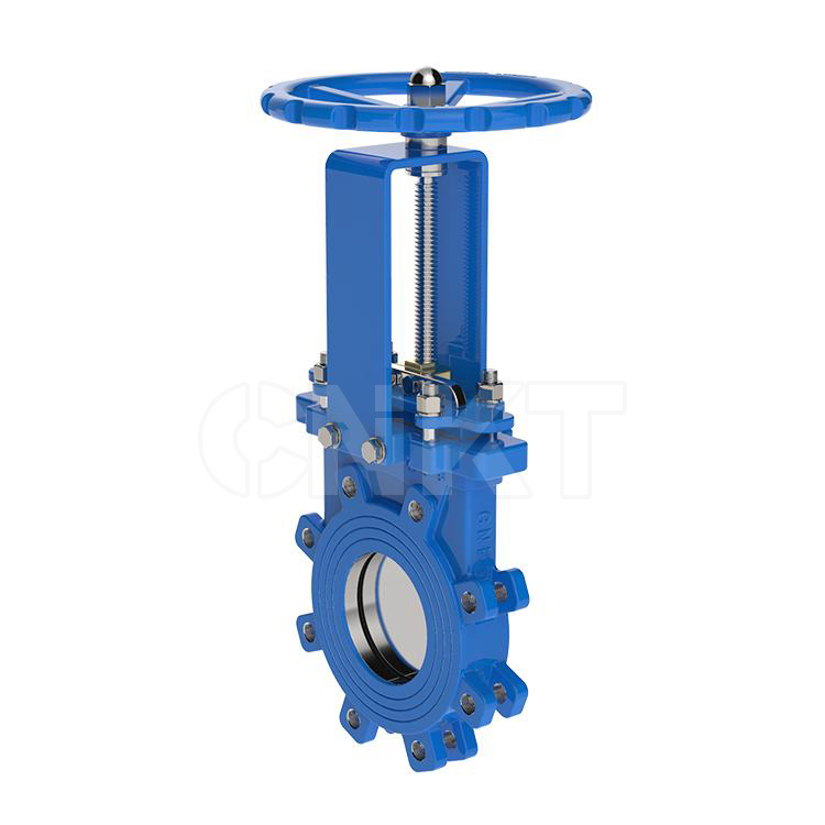 單向密封手動暗桿梅花型刀閘閥KBZ53X/H-10C/P